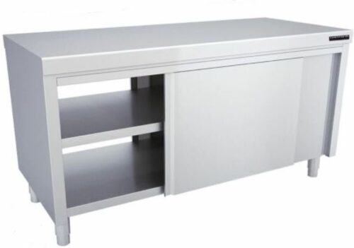 Mueble Con Puertas Correderas Pasantes Con Encimera Central Gama 600 F0070025 Distform