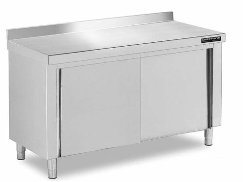 Mueble Con Puertas Correderas Con Encimera Mural Gama 600 F0070101 Distform