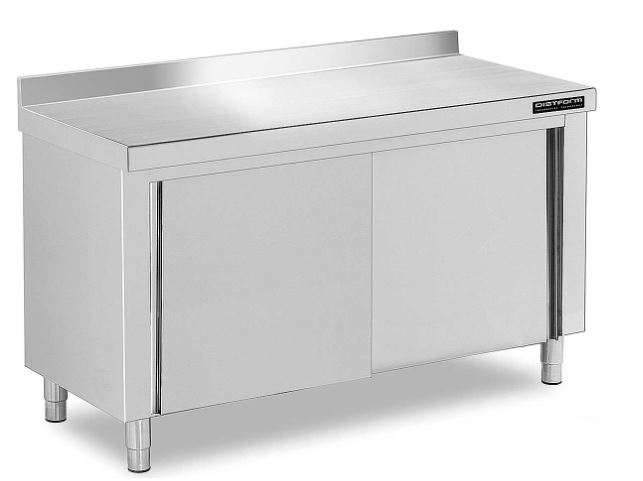 Mueble Con Puertas Correderas Con Encimera Mural Gama 600 F0070105 Distform