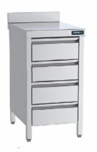 Mueble Con 4 Cajones Con Encimera Mural Gama 700 F0078123 Distform