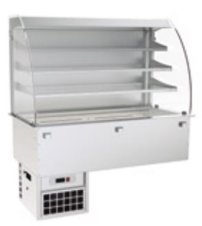 Vitrina Refrigerada Mural De 3 Niveles Con Cuba Fría Ventilada VMC004GN Distform