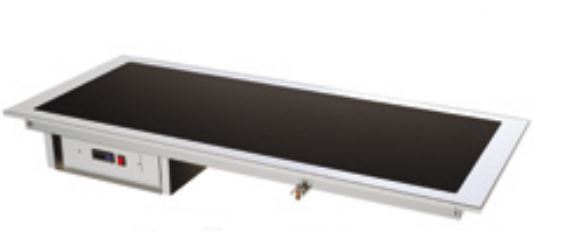 Placa Caliente De Cristal Templado Negro 5 GN PCT00005 Distform