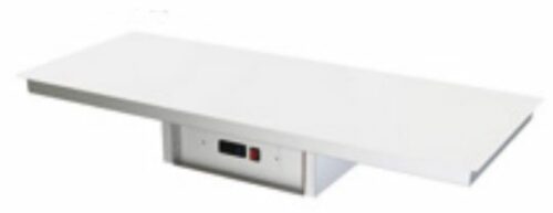 Placa Caliente De Cristal Templado Sin Marco Blanca 5 GN PCTMB005 Distform