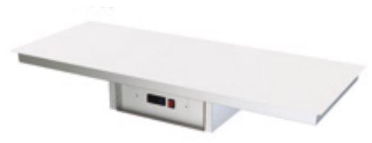 Placa Caliente De Cristal Templado Sin Marco Blanca 5 GN PCTMB005 Distform