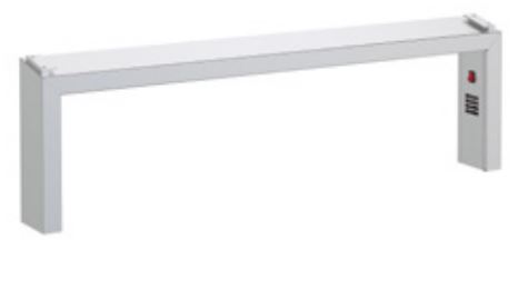 Soporte Con Pantalla Neutro 2 GN Para Montaje Directo Sobre Drop In PDN102GN Distform