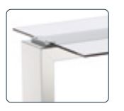Cristal Para Soporte Recto 2 GN CDR102GN Distform - Imagen 2