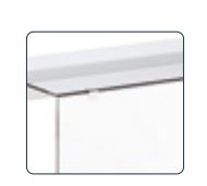 Cristal Para Soporte Frontal De Cristal Recto 4 GN CDF104GN Distform - Imagen 2