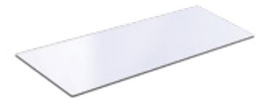Cristal Recto Para Soporte 2 GN BDR002GN Distform