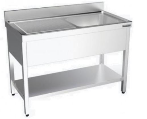 Fregadero Gama 600 Con Bastidor Y Estante FBDE6100 Distform