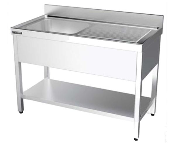 Fregadero Gama 600 Con Bastidor Y Estante FBDE6130 Distform