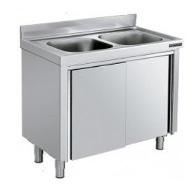 Fregadero Gama 600 Con Bastidor Y Puertas FBP06100 Distform