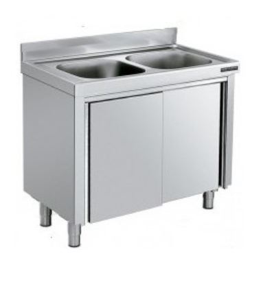 Fregadero Gama 600 Con Bastidor Y Puertas FBP06120 Distform