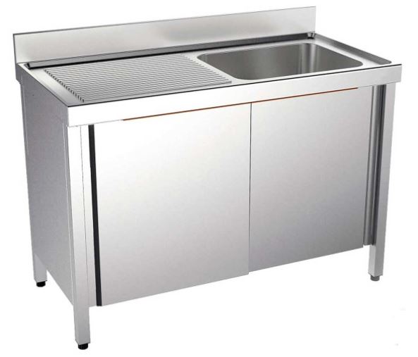 Fregadero Gama 600 Con Bastidor Y Puertas FBPI6140 Distform
