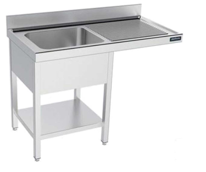 Fregadero Gama 600 Con Bastidor, Estante Y Espacio Para Lavavajillas FBILE612 Distform