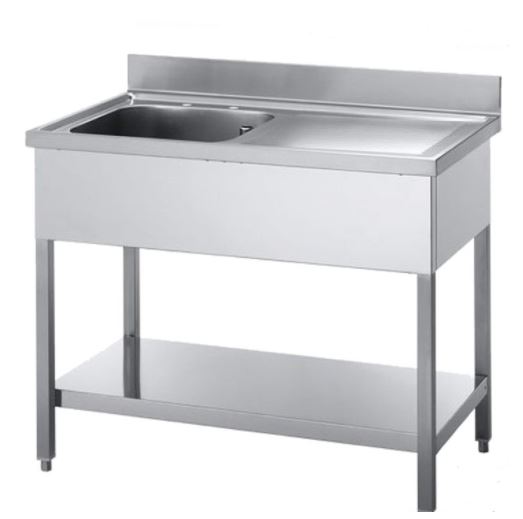 Fregadero Gama 700 Con Bastidor Y Estante FBDE7140 Distform