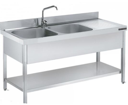Fregadero Gama 700 Con Bastidor Y Estante FBDE7180 Distform
