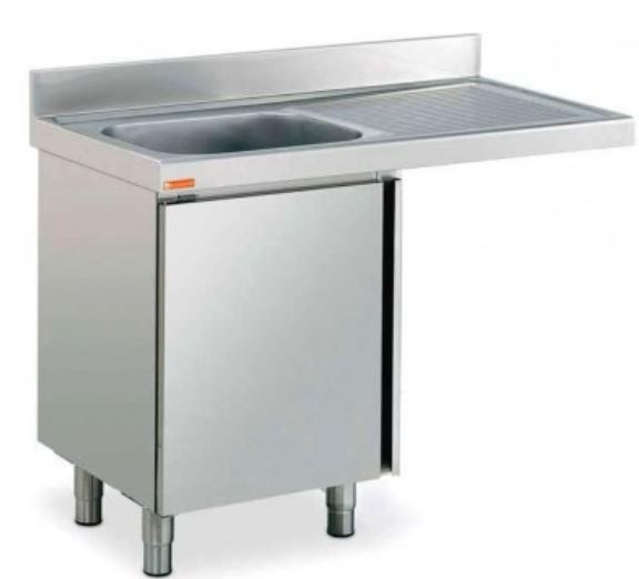Fregadero Gama 700 Con Bastidor, Puertas Y Espacio Para Lavavajillas FBPDL714 Distform