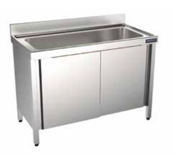 Fregadero Gama 700 Gran Capacidad Con Bastidor Y Puertas FBPG718I Distform