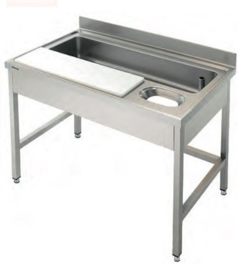 Mesa Gama 700 Para Preparación De Verduras Con Encimera LMLV1470 Distform