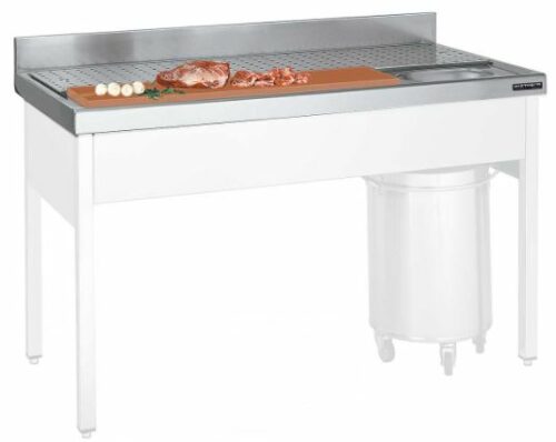 Mesa Gama 700 Para Preparación De Carne Y Pescado Con Encimera LMPC1470 Distform