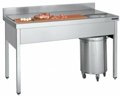 Mesa Gama 700 Para Preparación De Carne Y Pescado Con Encimera Y Bastidor FBC07014 Distform