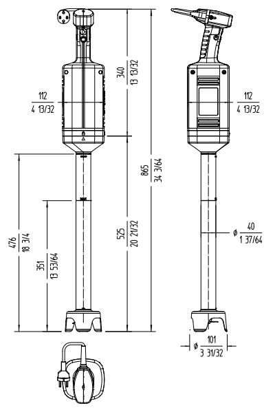 Triturador XM-52 Sammic - Imagen 2