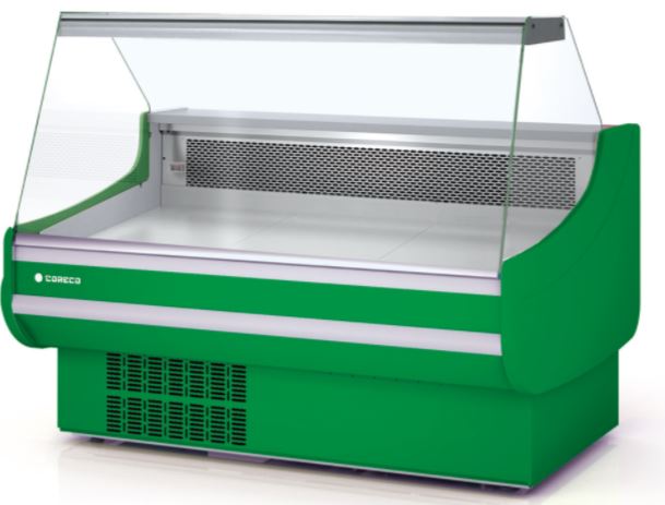 Vitrina Expositora Modular Serie 10 Sin Reserva CVES-10-25-R-TF Coreco