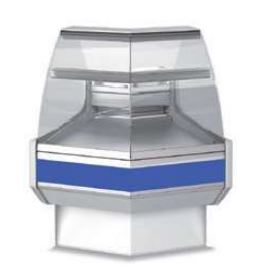 Vitrina Expositora Modular Serie 10 Con y Sin Reserva CVE-10N-AP45-C Coreco
