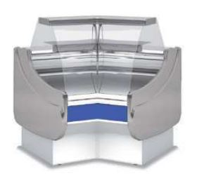 Vitrina Expositora Modular Serie 10 Con y Sin Reserva CVE-10N-AN45-RR Coreco