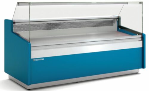 Vitrina Expositora Modular Serie 10 Delicatessen Con Reserva CVE-10-15-RC-TF Coreco