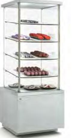 Vitrina Expositora Modular Neutra CMCT-70-VEG Coreco