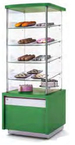 Vitrina Expositora Modular Neutra CMCT-70-RC Coreco