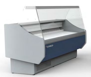 Vitrina Expositora Serie 8 ECO-D con Reserva CVED-8-25-R Coreco