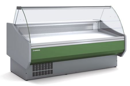 Vitrina Expositora Serie 10 con Reserva Y Sin Reserva CVED-10-30-R-TF Coreco