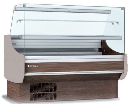 Vitrina Expositora Modular Serie 9 Selecta PastelerÍa con Reserva CVEP-9-13-RR Coreco
