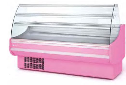 Vitrina Expositora Modular Serie 9 Selecta PastelerÍa con Reserva CVEP-9-10-C Coreco
