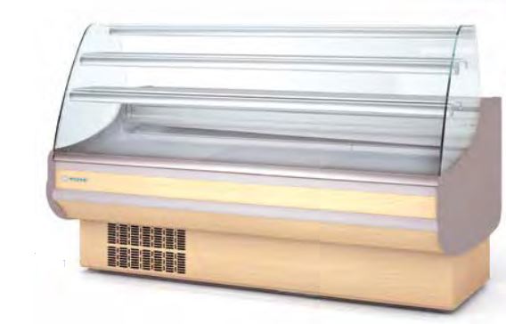 Vitrina Expositora Modular Serie 9 Selecta PastelerÍa con Reserva CVEP-9-25-CC Coreco