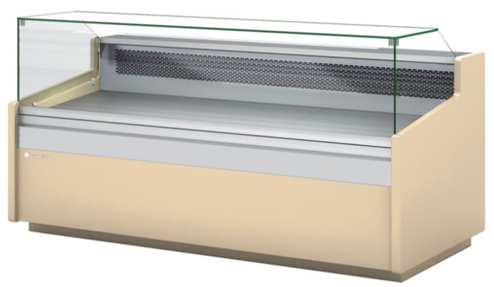 Vitrina Expositora Modular Serie 9 Delicatessen con y sin Reserva CVES-9-10-RCB-TF Coreco