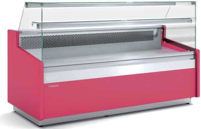 Vitrina Expositora Modular Serie 9 Delicatessen con y sin Reserva CVEP-9-25-RC-TF Coreco