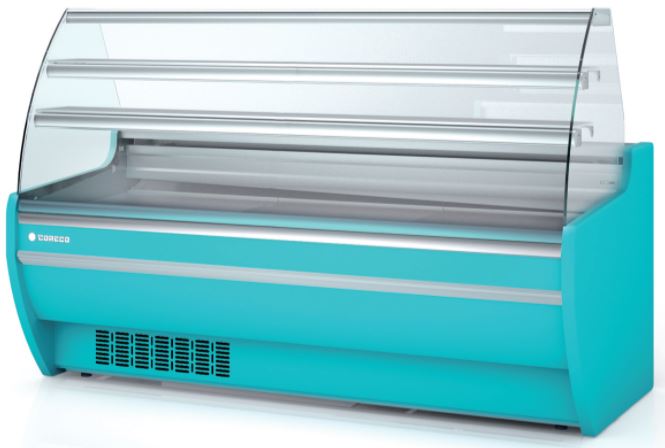 Vitrina Expositora Modular Serie 9 Selecta PastelerÍa con Reserva CVP-9-25-C Coreco