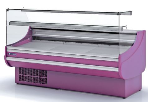 Vitrina Expositora Especial Pescado Serie 9 CVE-9-10-R-P Coreco