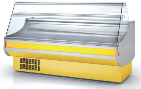 Vitrina Expositora Modular Serie 10 Con Reserva CVE-10-15-R-TF Coreco