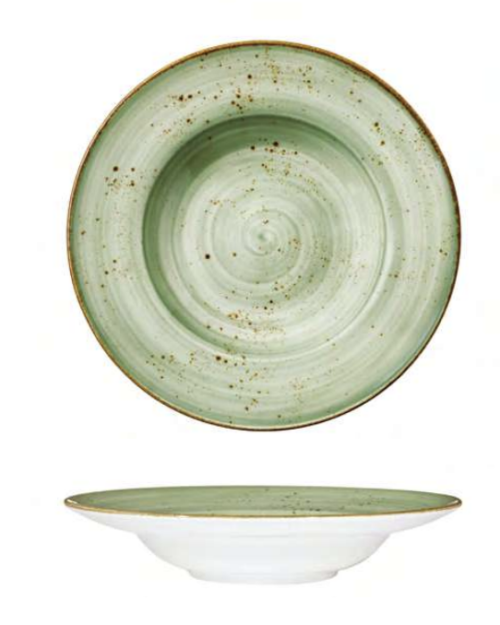 Plato Pasta Green 27,0 Cm Ø Int. 17,3 Cm Ø Qualität