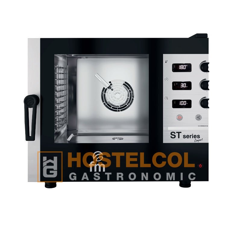 Horno de Convección Gastronómico GN 1/1 de 6 bandejas ST Compact Modelo STC 611 EW FM