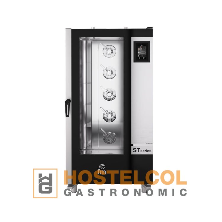 Horno de Convección Panadería 80x60 de 18 bandejas ST Bakery Modelo STB 18/86 V7 T FM