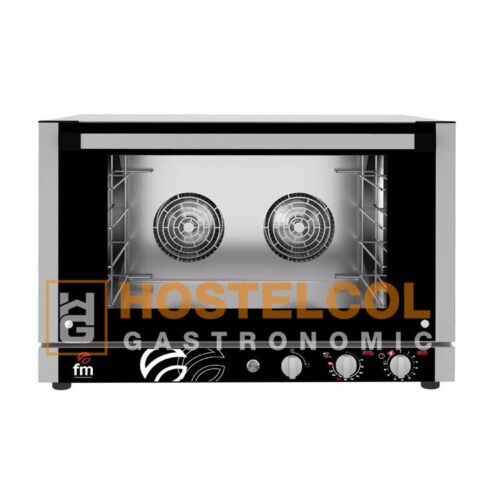 Horno de Panadería GN 1/1 de 4 bandejas (480x340) Modelo RX 604 Plus HG FM