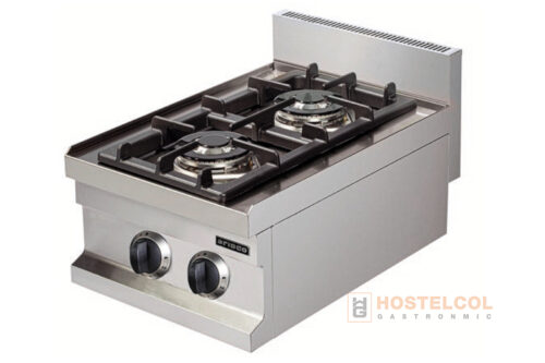 Cocina a Gas 2 Fuegos de Sobremesa GC604 HX600 Arisco
