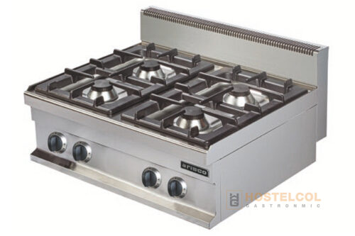 Cocina a Gas 4 Fuegos de Sobremesa GR721-S HX700 Arisco