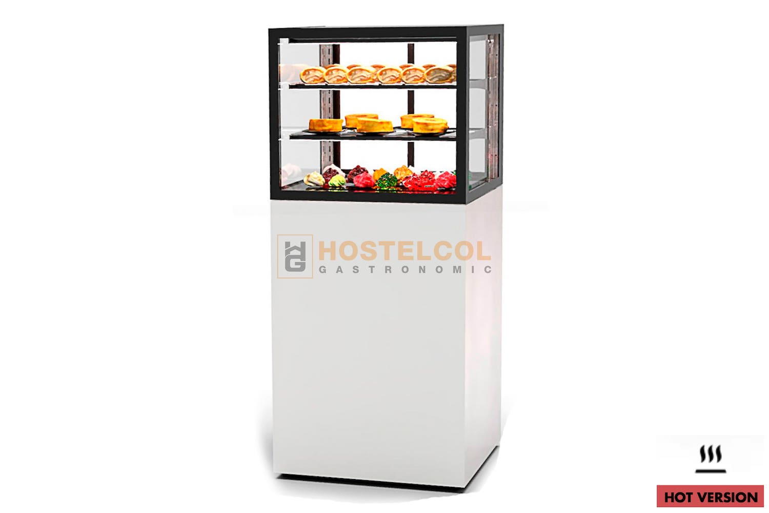 Vitrina Expositora Caliente IN60/50-140C Back-Service Sayl