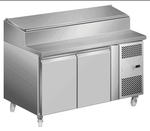 Mesa Ensaladera Refrigerada GN 1/1 - 396 Litros - 1360X700X1085 (mm) 6 Cubetas GN 1/3
